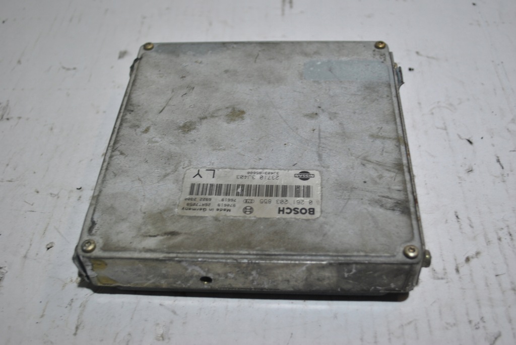 фото №7, Бортовий комп'ютер двигуна nissan primera p12 0261203855