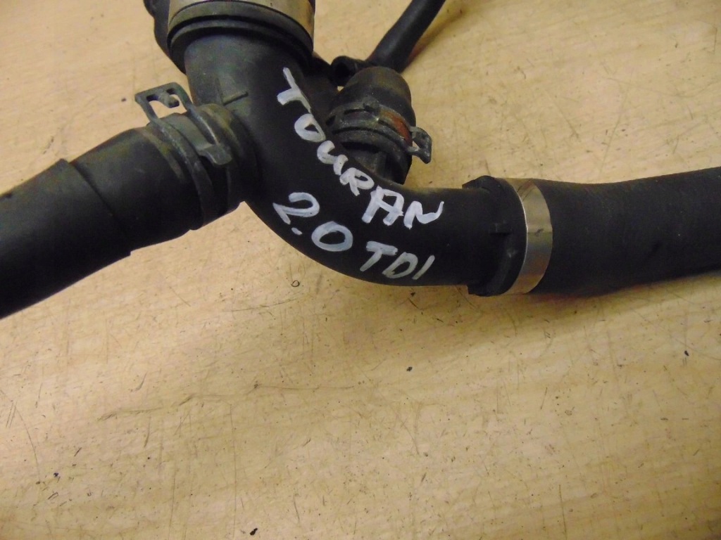 фото №9, Пабтрубок  шланг водяной патрубок магистраль vw touran ii