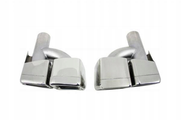 фото №11, Наконечники mercedes w221 зразок amg подвійний