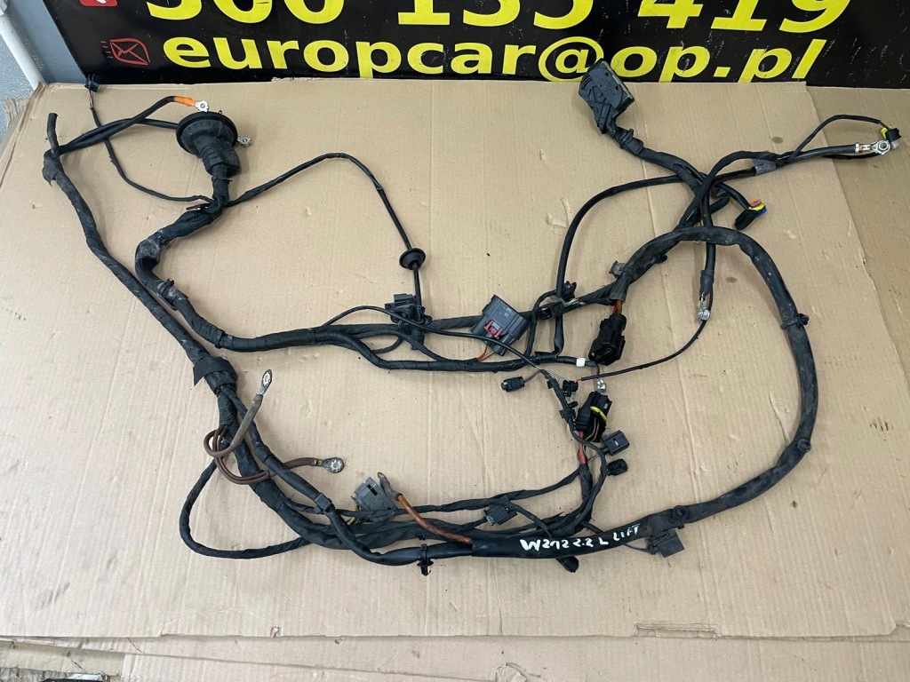 Купить Mercedes e w212 рестайлинг  2.2 cdi электропроводка поперечина перед левая фары led