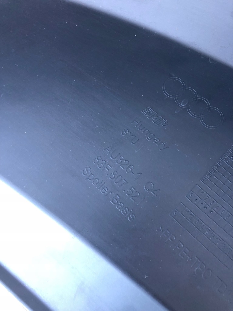 Audi q3 sportback бампер задня 83f807521 Ціна