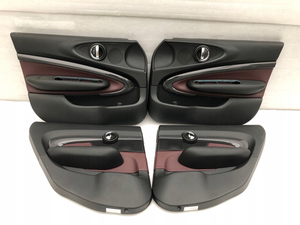 фото №1, Обшивка комплект mini clubman f54 burgandy leather