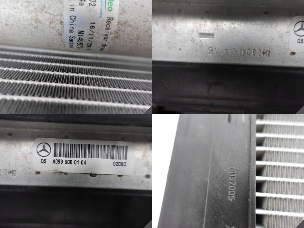 фото №11, Ml gle w166 c292 gl gls x166 комплект радіатор 850w