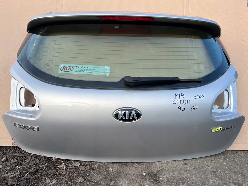фото №1, Kia ceed ii hb 5d кришка багажника задня кришка багажника 9s