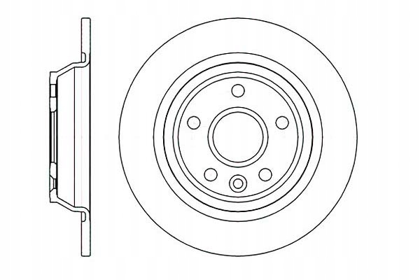 фото №1, Тормозные диски тормозные 2szt 302x11 p 5-otw ford focus ga
