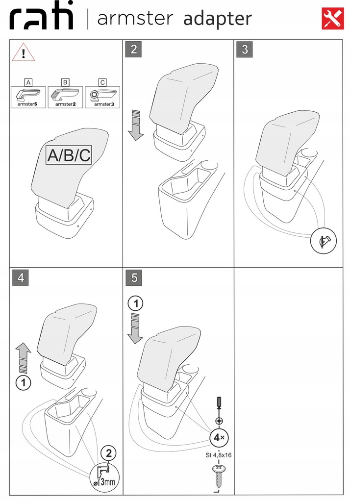 фото №7, Подлокотник с адаптер do hyundai bayon, 2021- , arm2-black