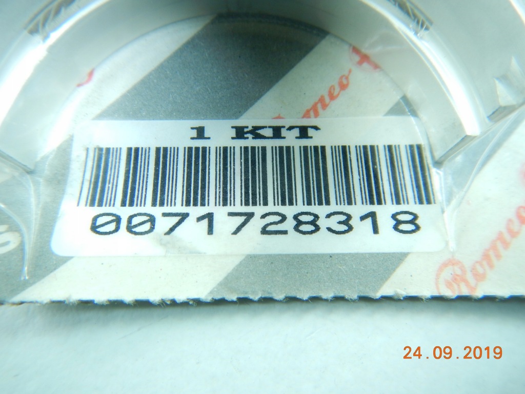 Вкладиш шатуна alfa romeo 145 94- 2.0 tspark Оригінал