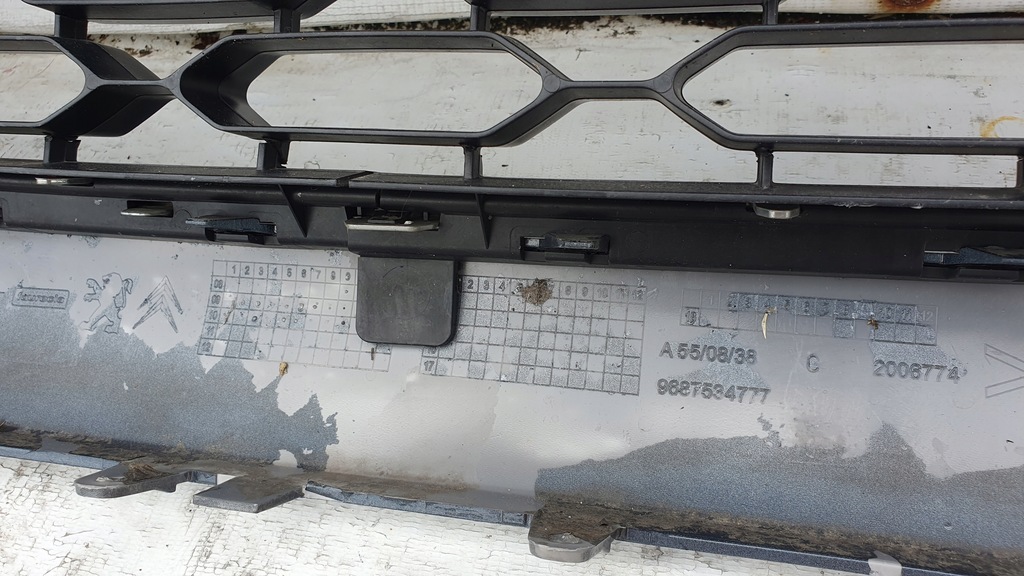 фото №15, Citroen ds3 бампер перед решётка радиатора оригинал