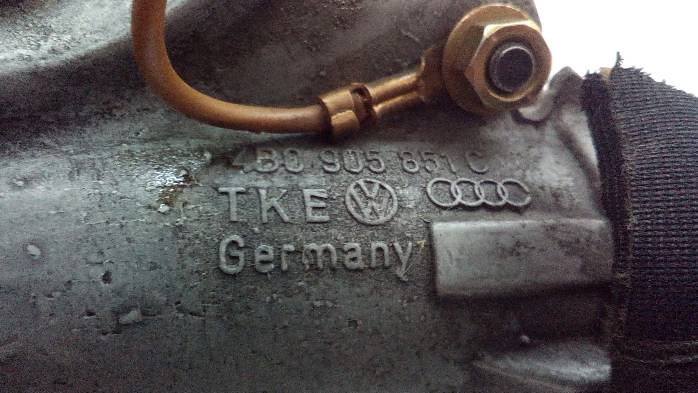 фото №6, Замок запалювання ключ volkswagen bora 1,6 b 4b0905851c