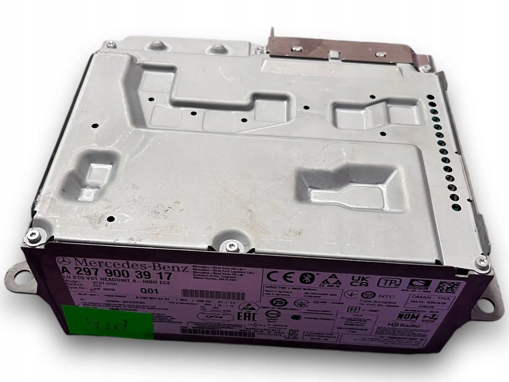 фото №3, Mercedes eqs v297 радио navi 2979003917 #720 m