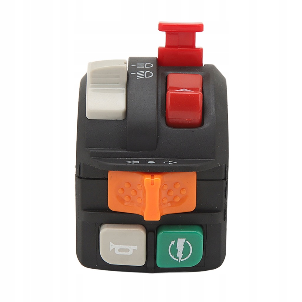 фото №9, Перемикач na кермо motocykla 7/8 cala 22mm 7-funkcyjny перемикач