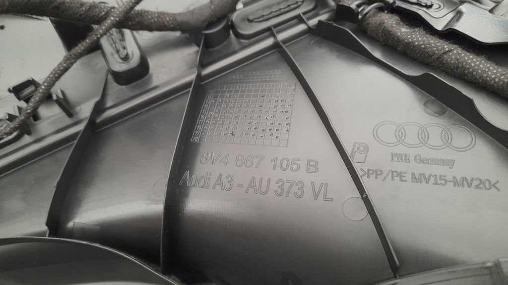 фото №10, Audi a3 s3 8v 16-20 обшивка дверь левая правое перед задняя usa