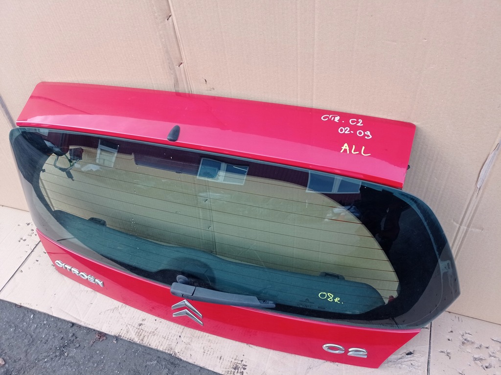 фото №4, Citroen c2 02-09 крышка багажника задняя