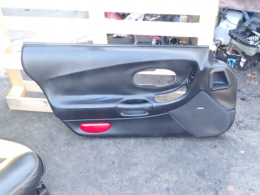 фото №5, Оббивка чорно жовта сидіння обшивки kpl chevrolet corvette c5