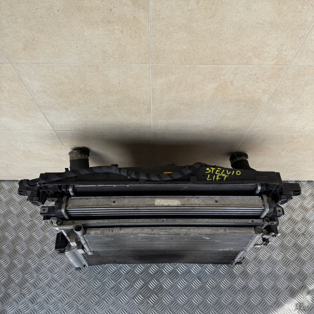 фото №2, Радіатор alfa romeo stelvio lift 2023 rok 2.2 дизель