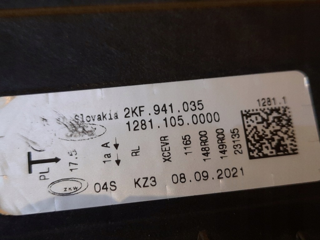 фото №6, Ford tourneo connect лампа перед ліва 2kf941035