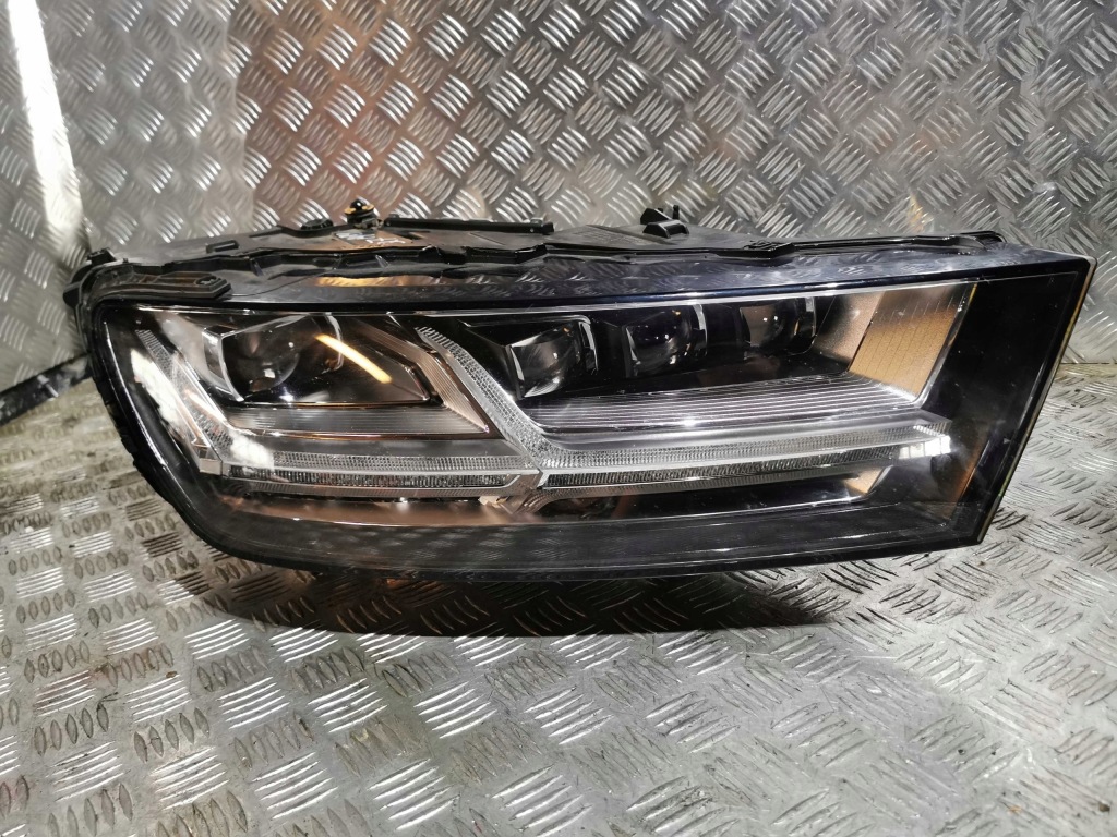 фото №5, Audi q7 4m лампа full led ліва перед передня