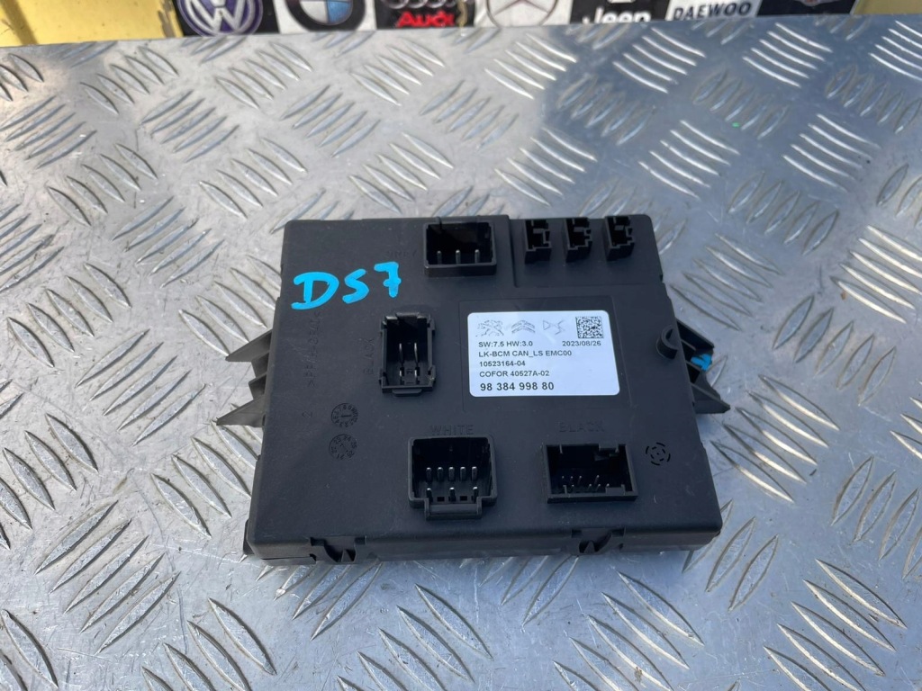 фото №1, Citroen ds7 lift модуль комфорту блок керування 9838499880