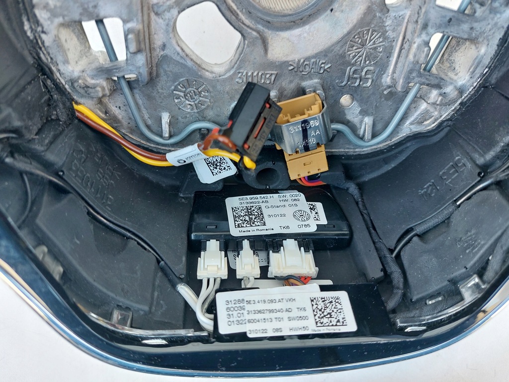 фото №11, Повітропровід multi шкіра пелюстки перемикання skoda octavia iv