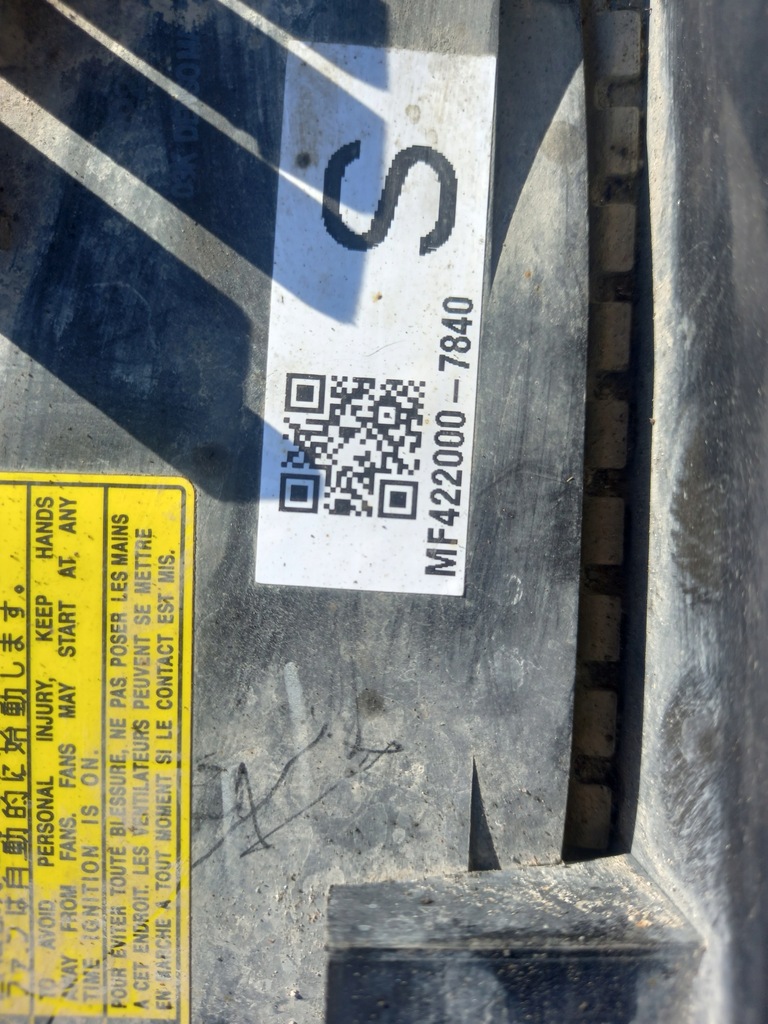 фото №8, Комплект радіатор toyota yaris ii 1.4 d4d 422000-7840