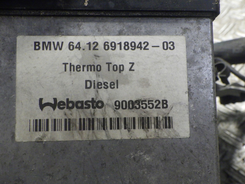 фото №7, Webasto обігрівач стояночний bmw x5 e53 6918942