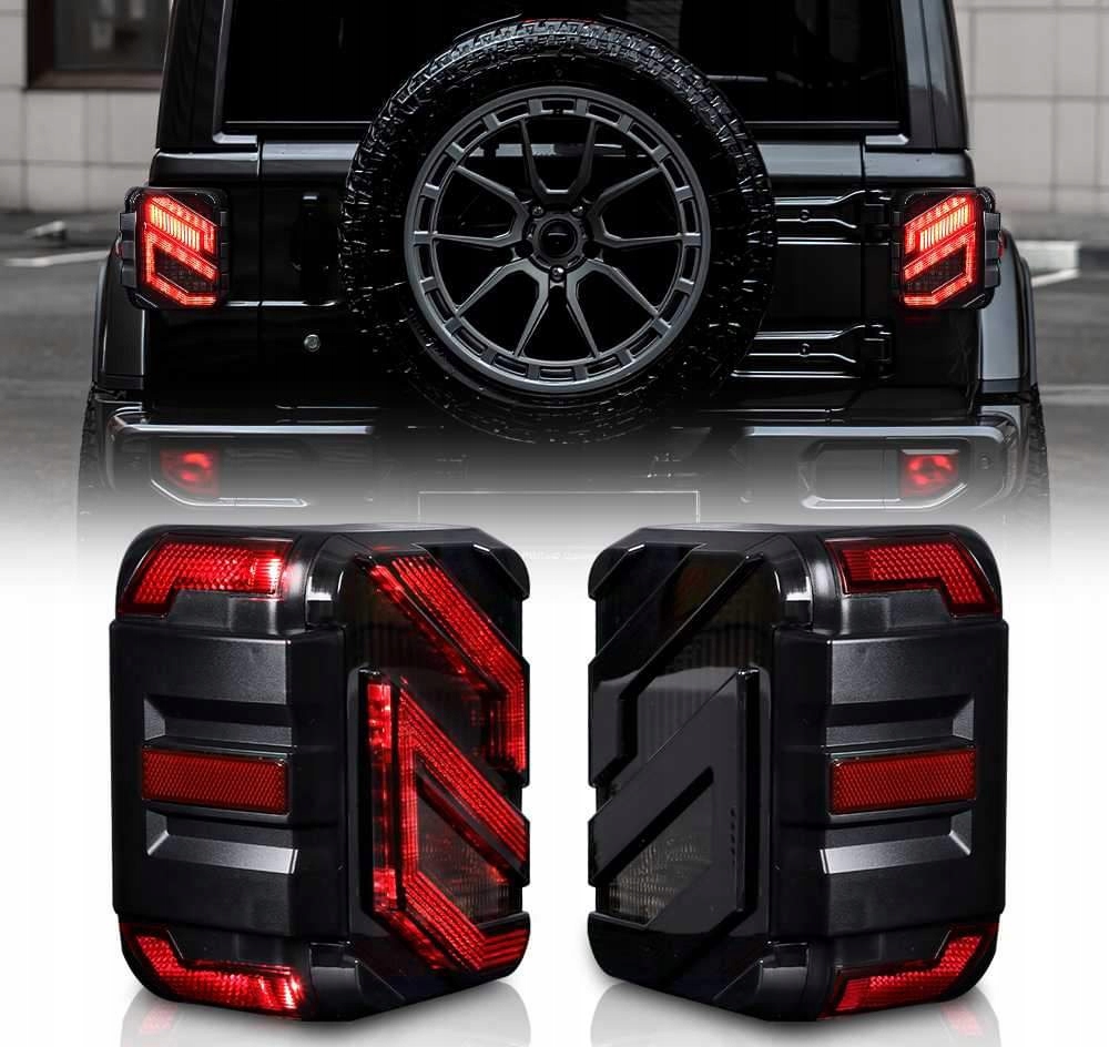 фото №1, Лампи led задня задні jeep wrangler rubicon jl jlu typ2 s europa clear look