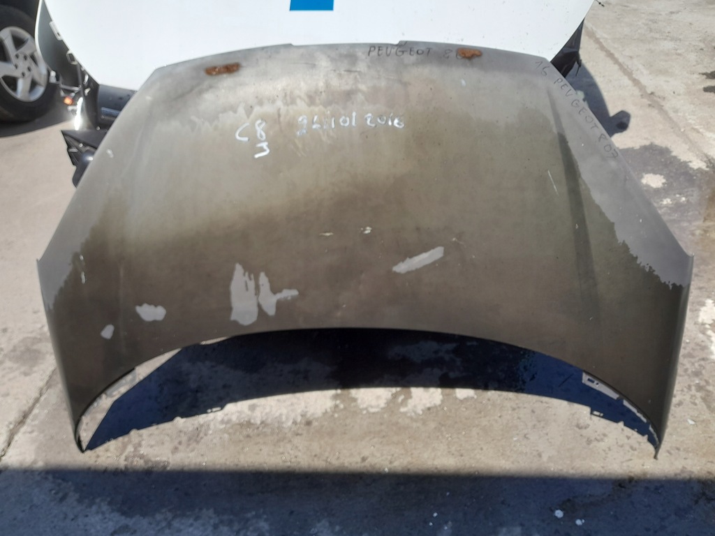 фото №1, Peugeot 807 капот крышка двигателя