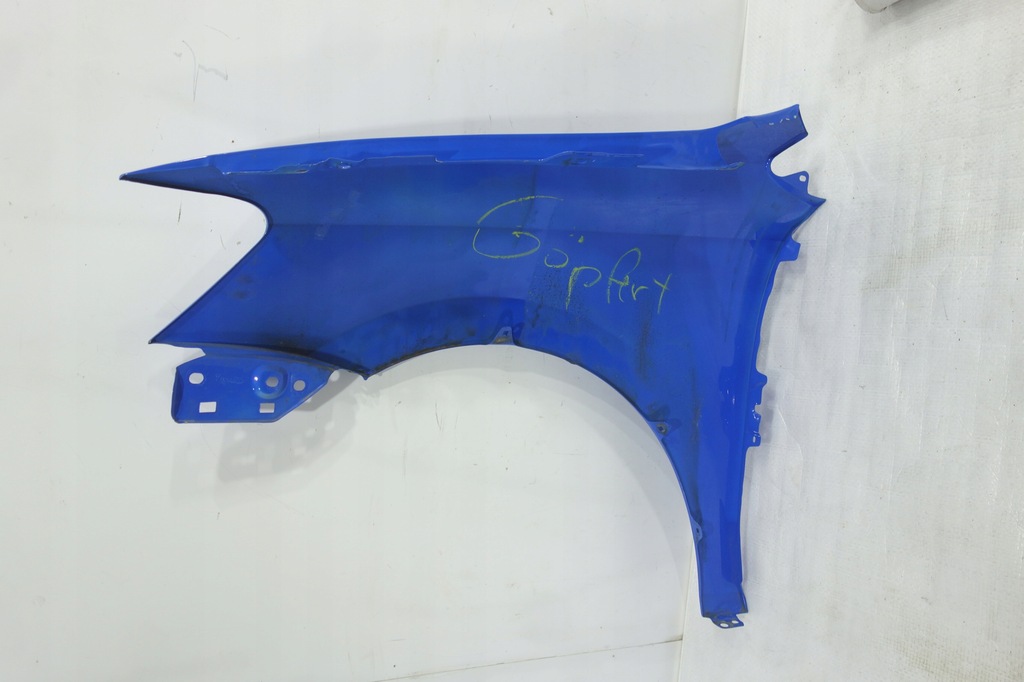 фото №12, Крыло перед правый vw polo v 5 6r 09-17 цвет -d5c