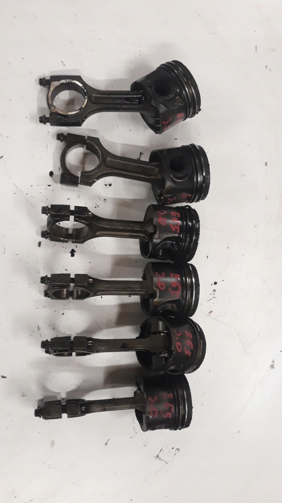 фото №1, Поршень plus шатун 3.0d bmw 7 e65 lift