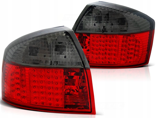 Купить Фонари audi a4 b6 седан 00-04 red smoke led od fk