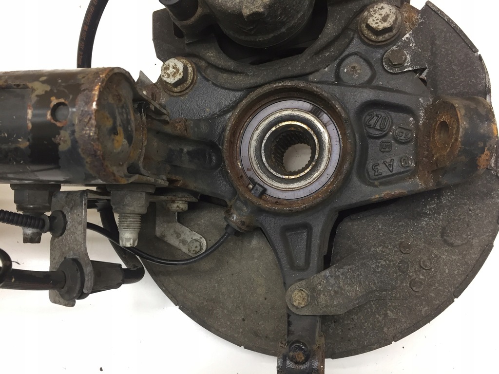 фото №5, C4 picasso ii lift mcperson амортизационная стойка поворотный кулак левая