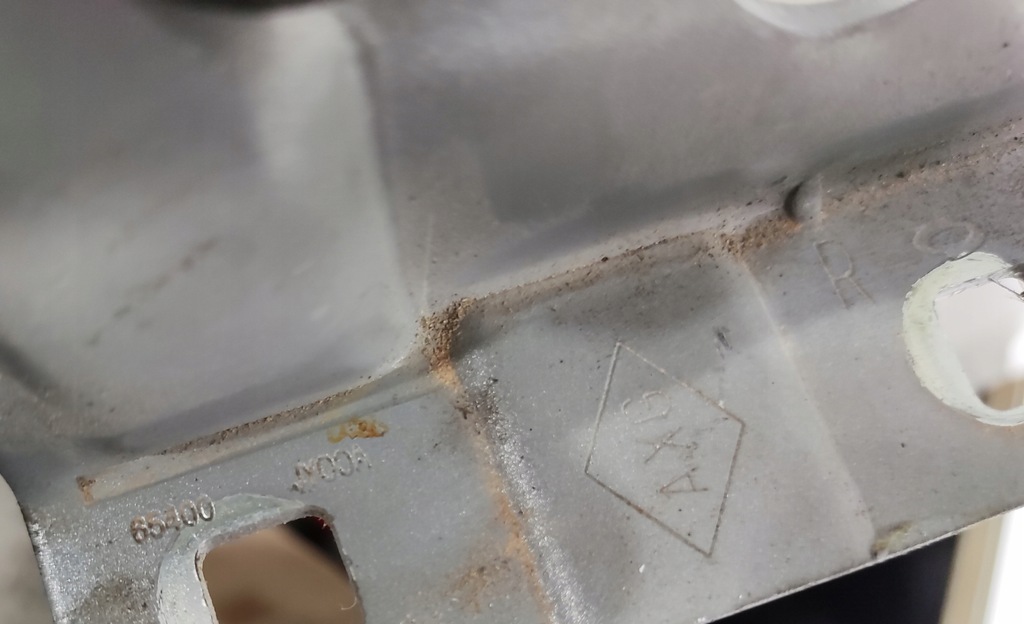 фото №4, Петля петли капот левый правый комплект renault koleos i 2008-2015