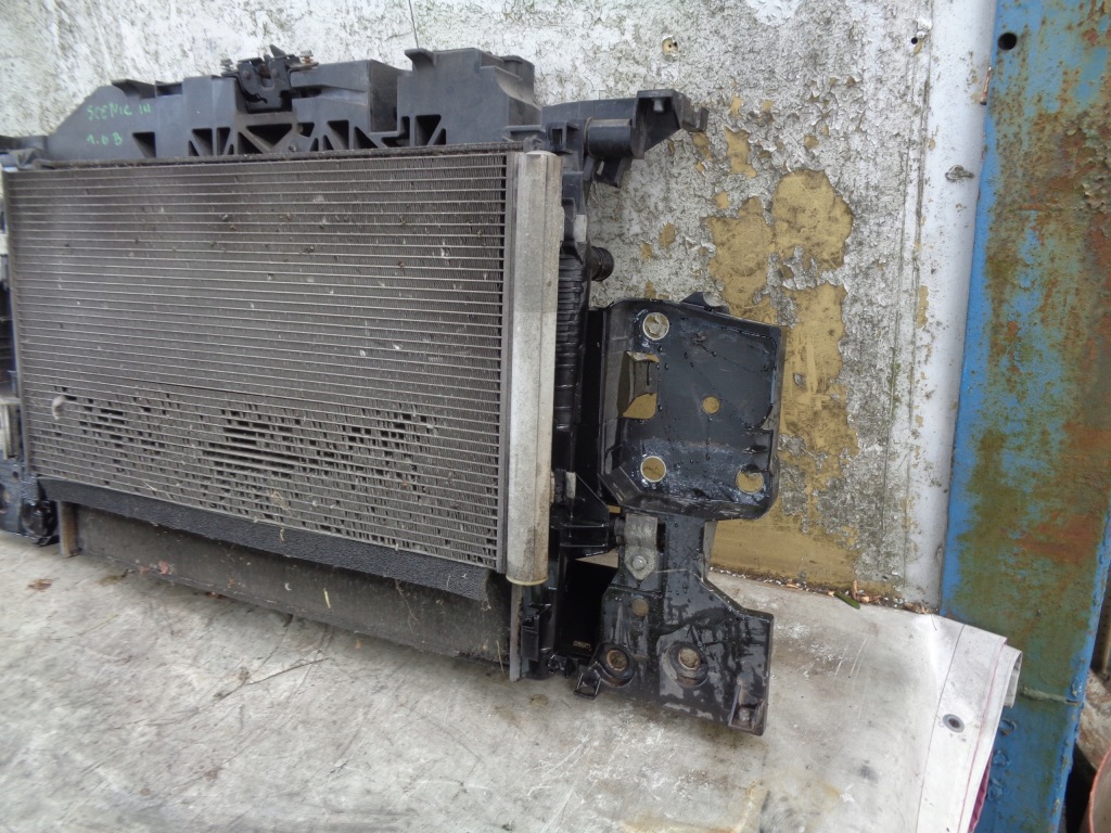 фото №2, Pas передний радиатор комплект renault scenic 3 iii 1.6 16v