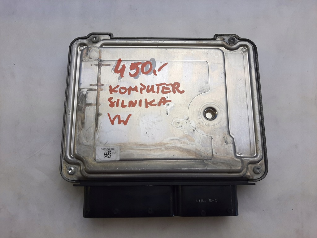 фото №5, Vw блок управления двигателя 03c906027bs