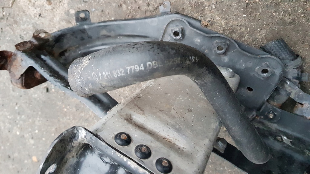 фото №9, Mercedes w211 панель фари підсилювач перед відбійник абсорбер лівий