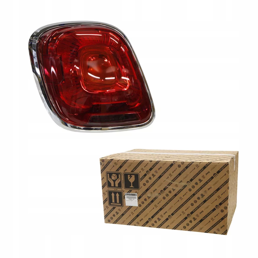 фото №1, Лампа левая задняя fiat 500x 500 x хром