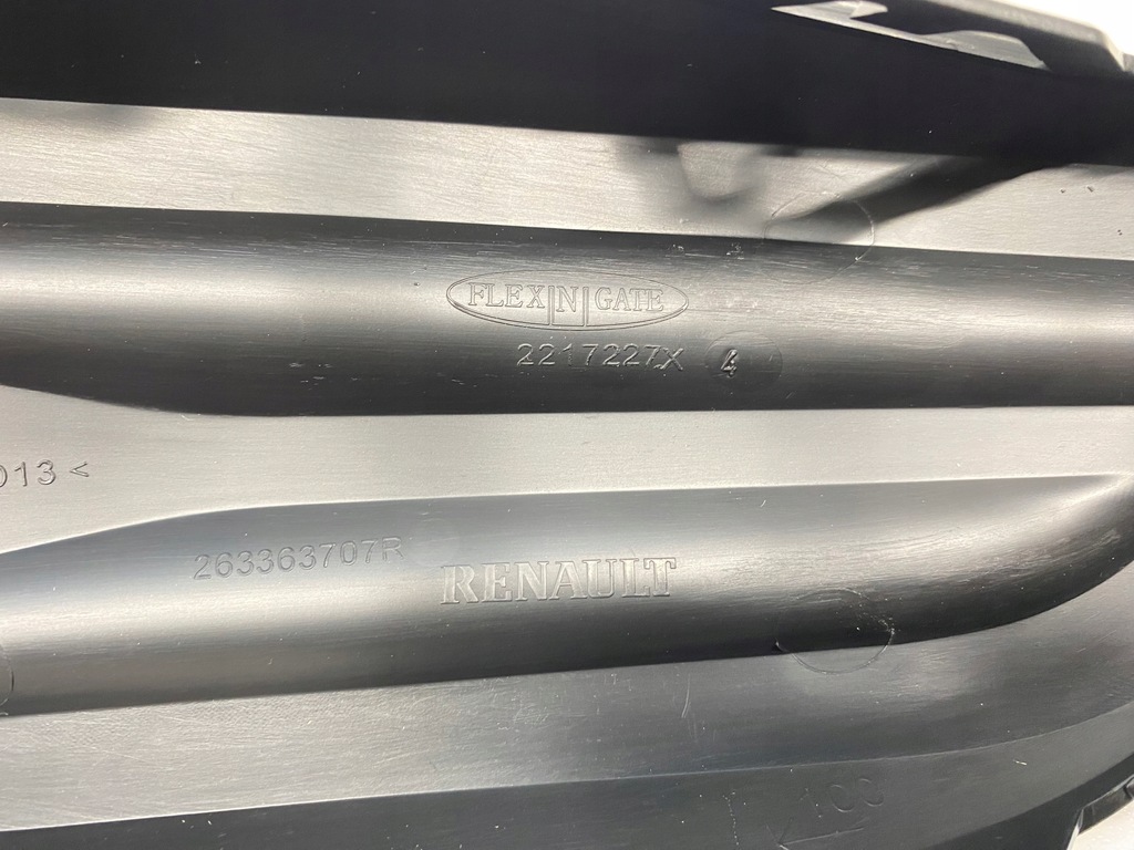 фото №8, Решітка радіатора решітка бампера права renault zoe lift fl 2019-