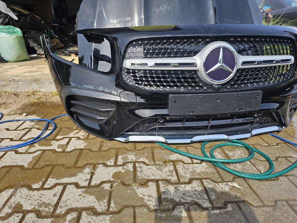 фото №6, Бампер капот лампа pas радиатор комплект mercedes glb 247 набор amg