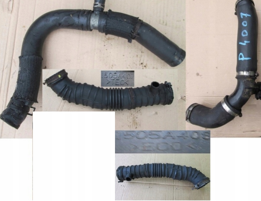 фото №1, Peugeot 4007 2.2 hdi труба воздуха воздухозаборник впускной впуск интеркулер