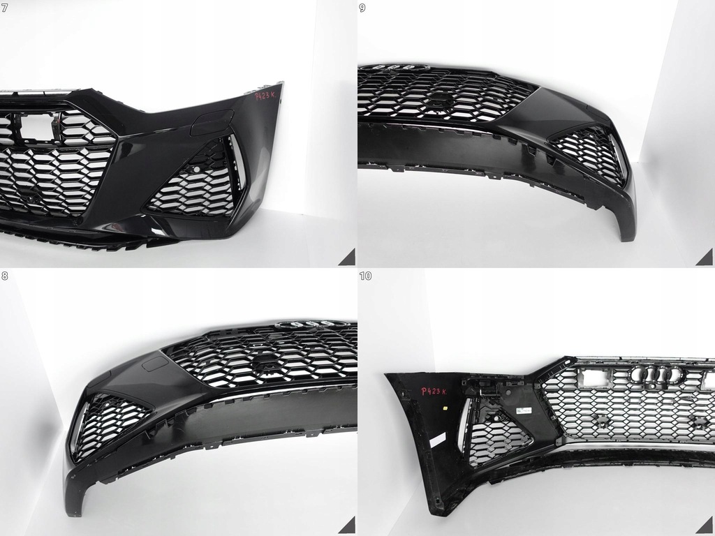 фото №8, Audi rs6 4k0 rs7 4k8 c8 19- бампер+ решётка радиатора перед