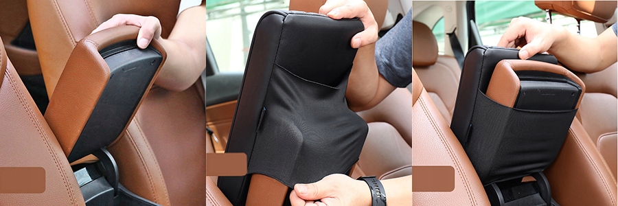 фото №7, М'яка подушка накладка na підлокітник чохол do автомобіля pod підлокітник