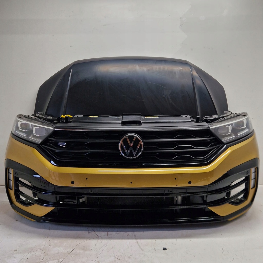 фото №1, T-roc r model kompletny перед бампер усилитель pas full led капот