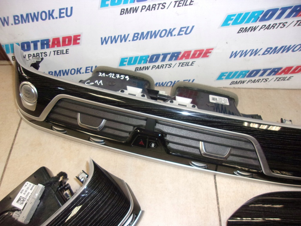 фото №5, Bmw 7 g11 молдинг накладки декоративні консолі двері