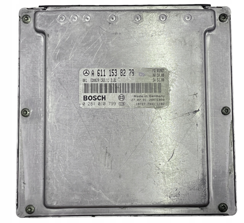 фото №1, Блок керування mercedes w203 2.2 0281010799 a6111538279 + програмування