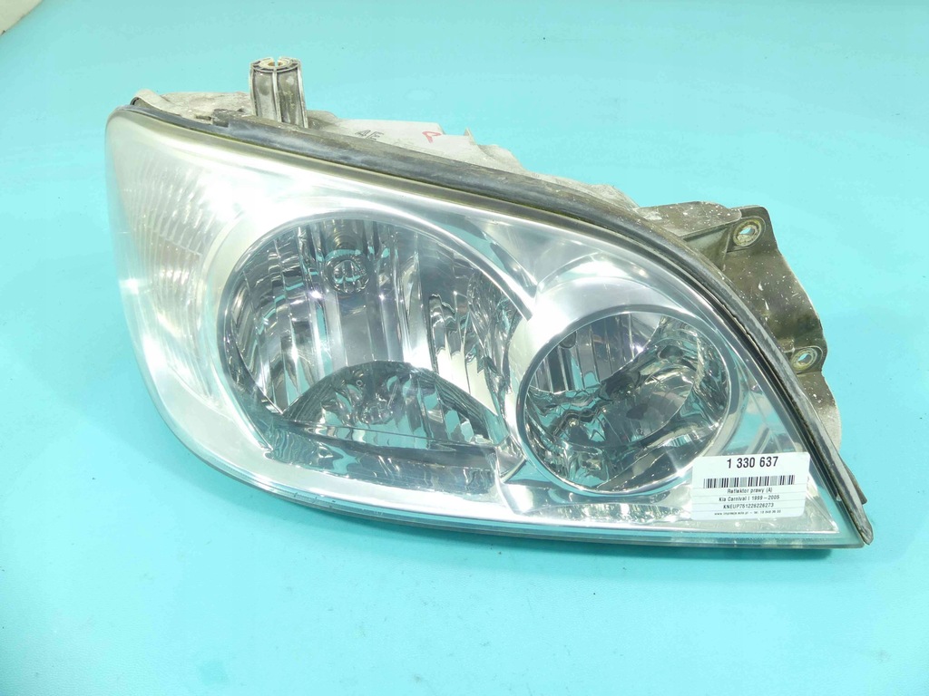 фото №1, Фара правый kia carnival i 02-05 europa
