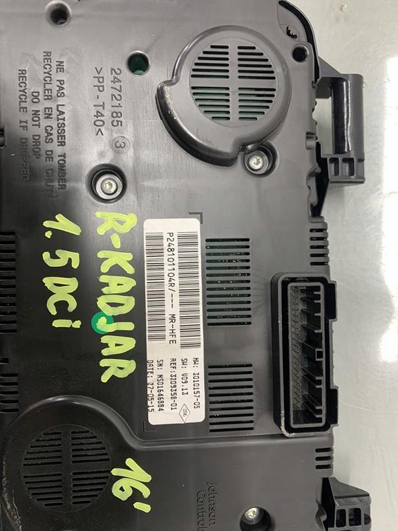 фото №4, Счетчик renault kadjar 1.5 dci 16 r 2472185 248101104r