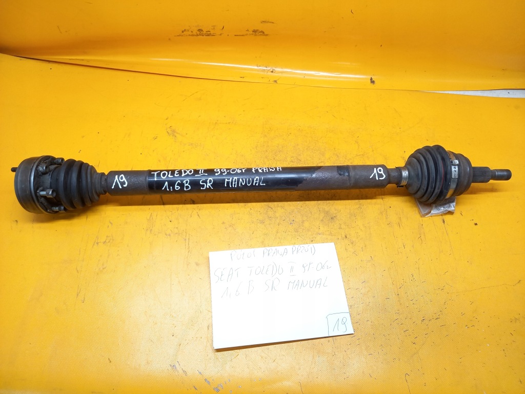 фото №2, Приводной вал правая seat toledo ii 1,6b sr 99-06r