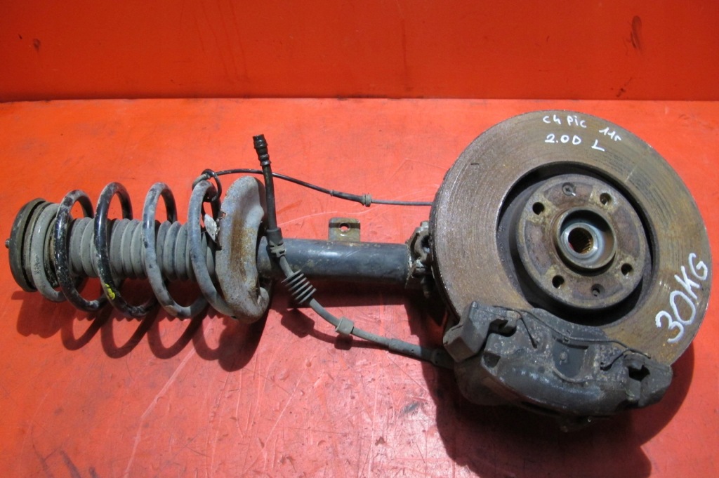 фото №1, Citroen c4 picasso grand 1 i ua 2.0 hdi поворотный кулак амортизатор левая перед