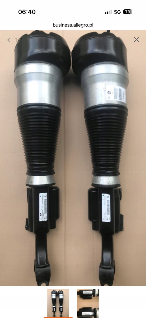 Купити Амортизатор 4matic mercedes w222 s klasa a2223206313 a2223206413