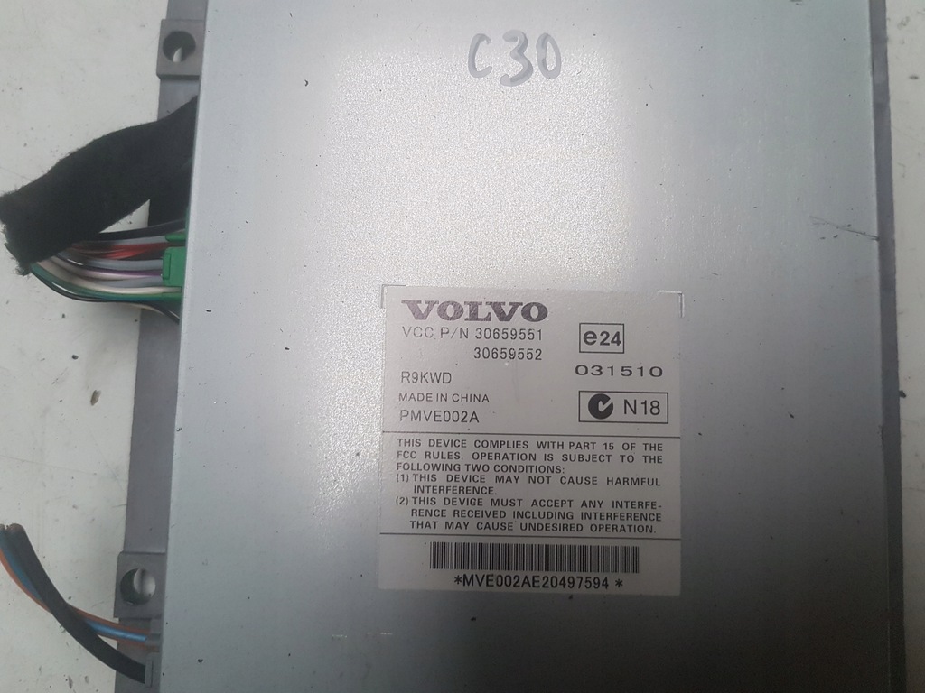 фото №2, Volvo c30 lift v50 s40 підсилювач радіо 30659551